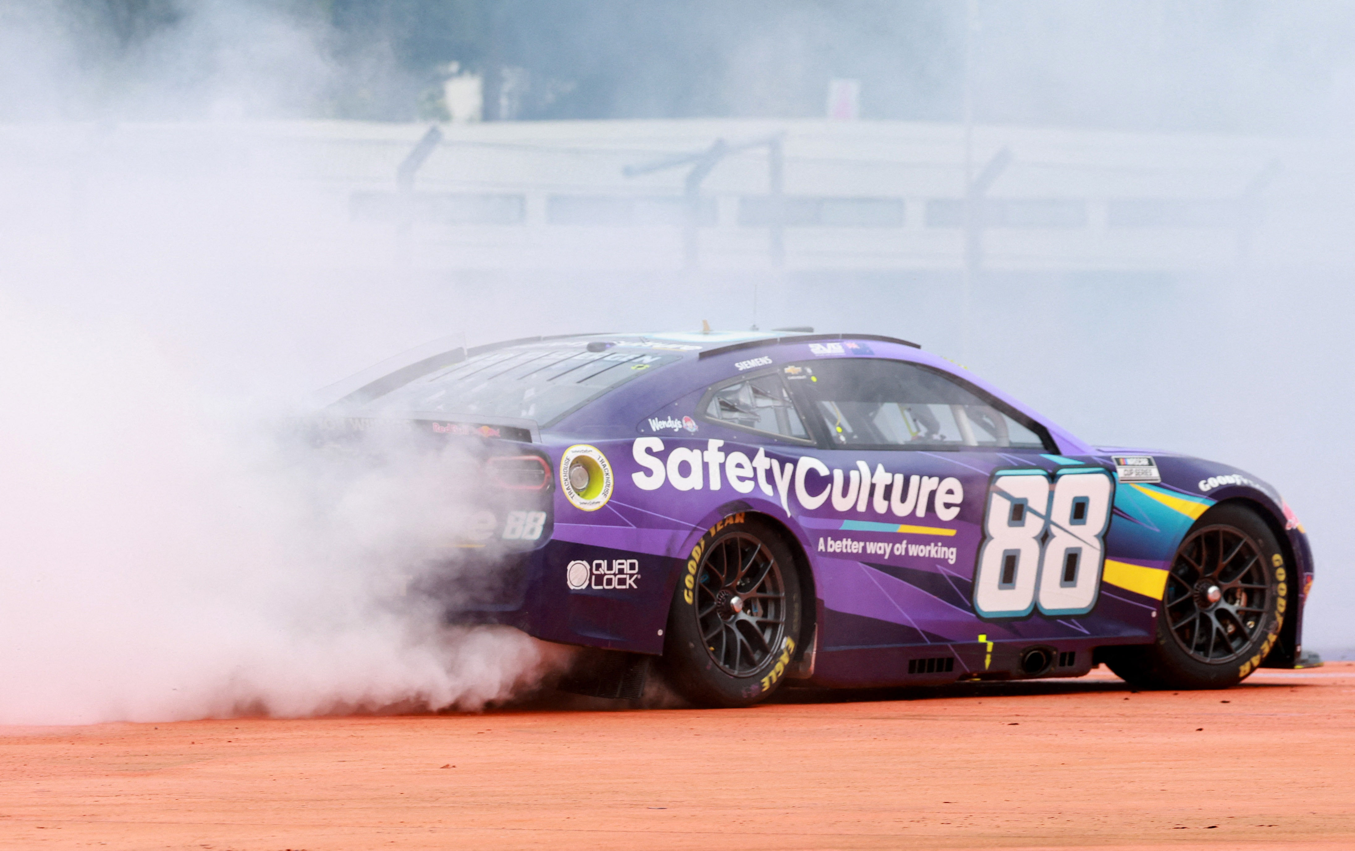 Trackhouse Racing driver Shane Van Gisbergen celebrates winning the NASCAR Cup Series Mexico City Race at Autodromo Hermanos Rodriguez - Source: Imagn